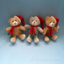 Christmas white teddy bear plush toy